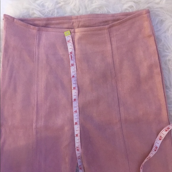 Suede jumpsuit top and pants - Picture 8 of 8